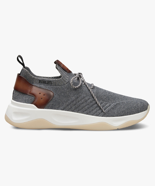 A-41145<br><b>BERLUTI</b><br>쉐도우 니트 & 가죽 스니커즈</b><br>[매장가-170만원대]