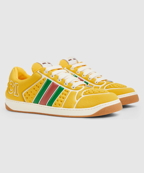A-40968<br><b>GUCCI</b><br>스크리너 웹 스니커즈</b><br>[매장가-100만원대]