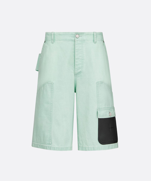 P-15859<br><b>DIOR x STONE ISLAND</b><br>코튼 버뮤다 쇼츠</b><br>[매장가-380만원대]