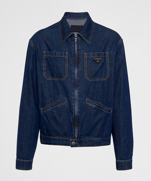 JK-23151<br><b>PRADA</b><br>라이트 데님 지퍼 자켓</b><br>[매장가-270만원대]