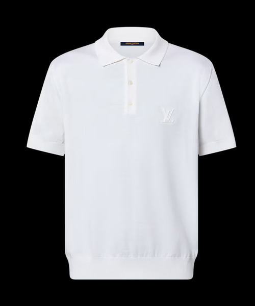 T-30117<br><b>LOUIS VUITTON</b><br>캐시미어 앤드 코튼 블렌드 숏 슬리브 폴로셔츠</b><br>[매장가-160만원대]