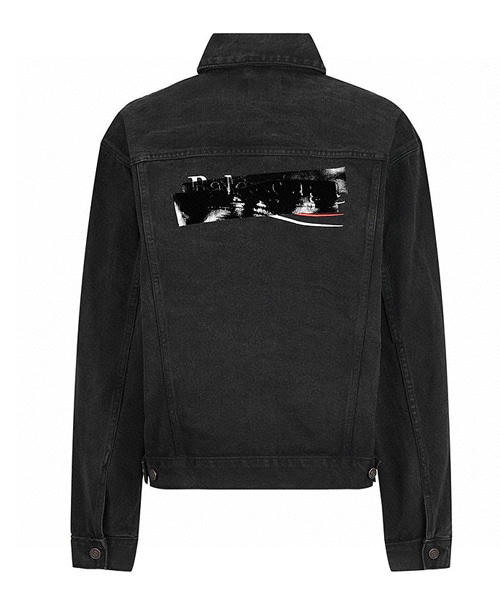 JK-23134<br><b>BALENCIAGA</b><br>테이프 백 로고 데님 재킷</b><br>[매장가-280만원대]