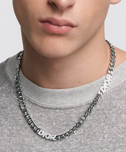 A-41112<br><b>DIOR</b><br>이태릭 체인 링크 네크리스</b><br>[매장가-130만원대]