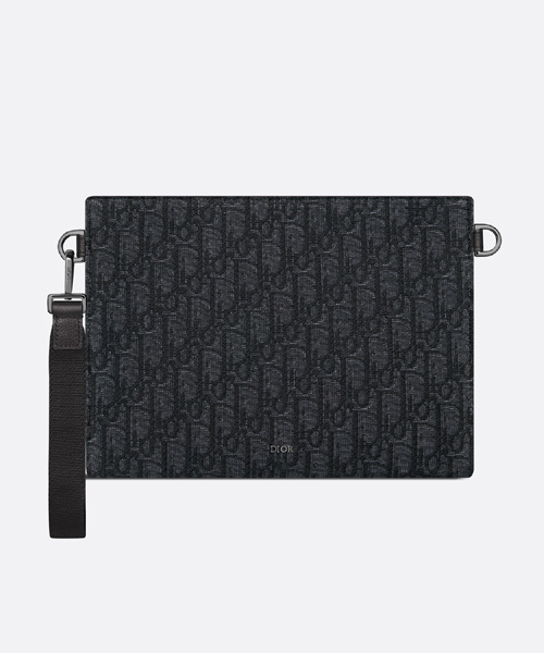 A-40942<br><b>DIOR</b><br>A5 트라이앵글 파우치</b><br>[매장가-180만원대]