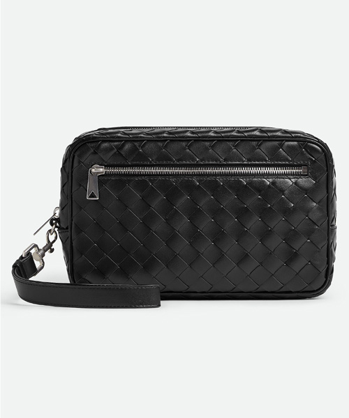 A-40848<br><b>BOTTEGA VENETA</b><br>인트레치아토 손목 스트랩 파우치</b><br>[매장가-280만원대]