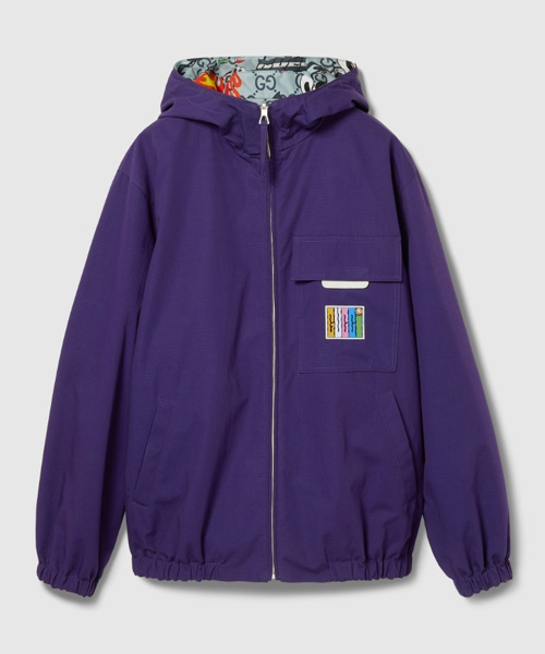 JK-23143<br><b>GUCCI</b><br>로고 그래픽 코튼 자켓</b><br>[매장가-500만원대]