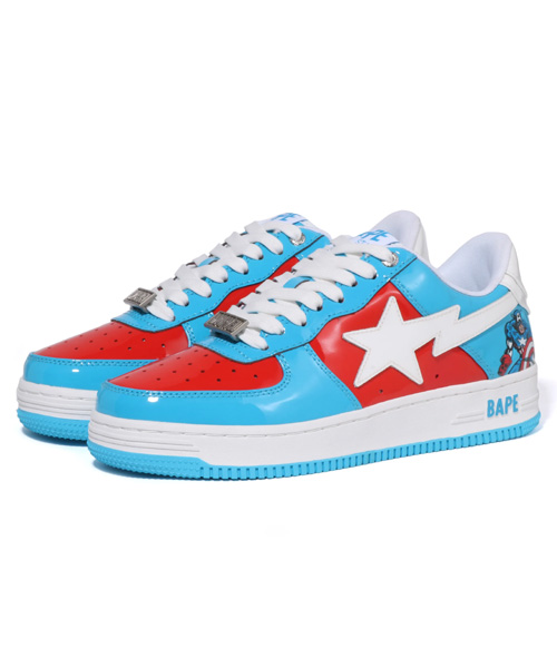 A-41205<br><b>BAPE x MARVEL</b><br>스타 로고 스니커즈</b><br>[매장가-100만원대]