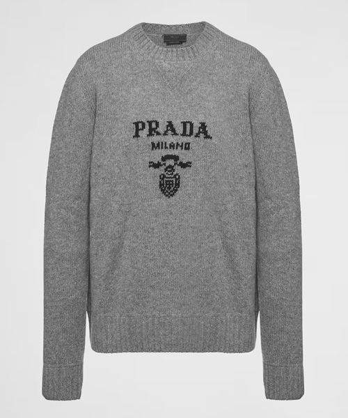 T-30292<br><b>PRADA</b><br>울 & 캐시미어 크루넥 스웨터</b><br>[매장가-280만원대]