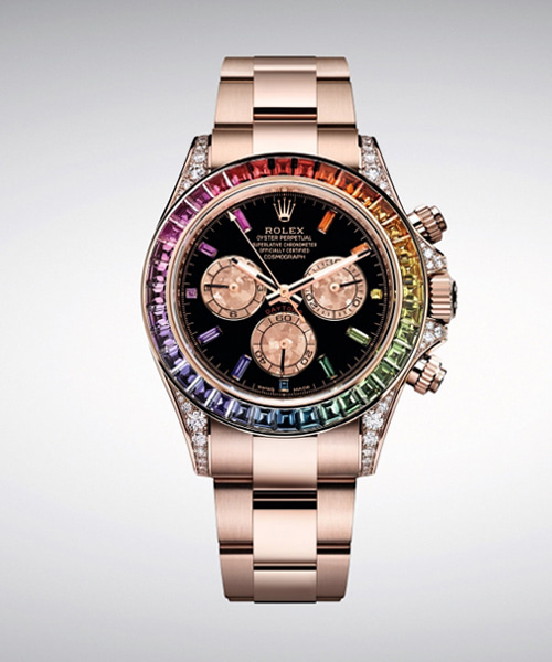 A-41335<br><b>ROLEX</b><br>데이토나 블랙 다이얼 레인보우 40mm</b><br>[매장가-1억원대]