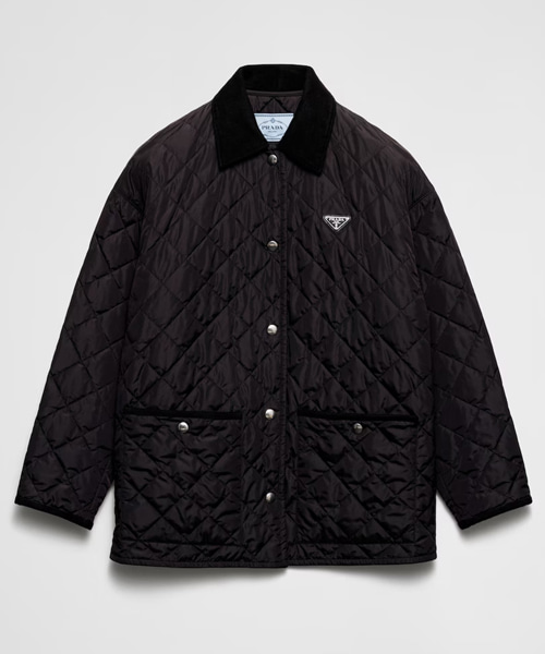 JK-23373<br><b>PRADA</b><br>리나일론 코듀로이 재킷</b><br>[매장가-460만원대]