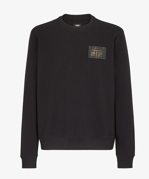 T-30264<br><b>FENDI</b><br>시그니처 프린트 코튼 스웨트셔츠</b><br>[매장가-130만원대]