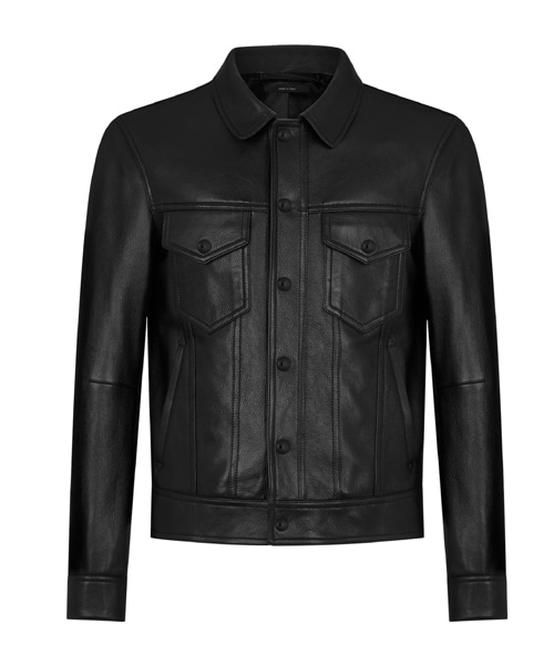 JK-23400<br><b>TOM FORD</b><br>그레인 레더 자켓</b><br>[매장가-1000만원대]