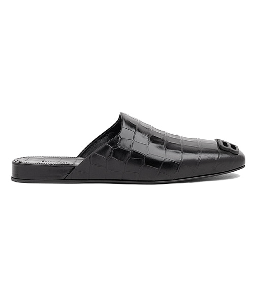 A-41441<br><b>BALENCIAGA</b><br>엠브로이더드 가죽 뮬</b><br>[매장가-100만원대]