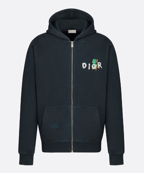 JK-23414<br><b>DIOR</b><br>오타니 워크샵 지퍼 후드 스웨트셔츠</b><br>[매장가-320만원대]