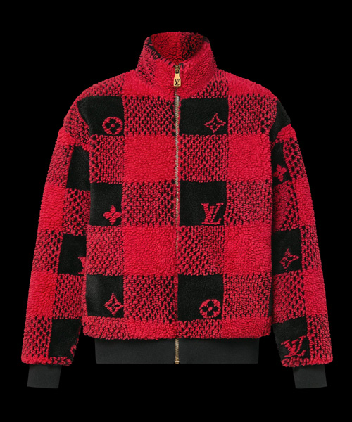 JK-23375<br><b>LOUIS VUITTON</b><br>다미에 플리스 블루종</b><br>[매장가-270만원대]