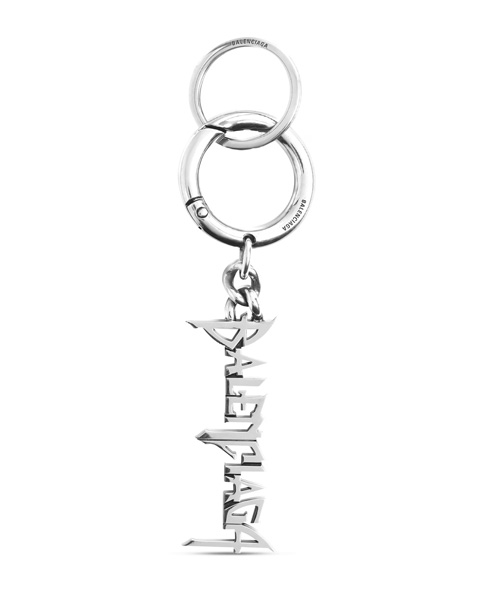 A-41257<br><b>BALENCIAGA</b><br>타이포 메탈 키링</b><br>[매장가-60만원대]