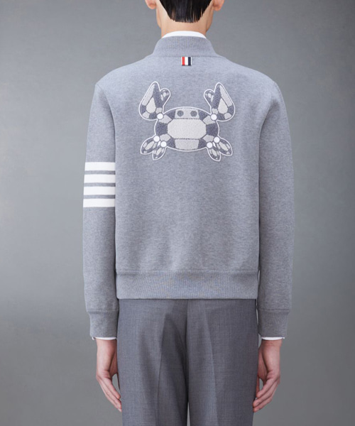 JK-23343<br><b>THOM BROWNE</b><br>코튼 크랩 아이콘 봄버 재킷</b><br>[매장가-300만원대]