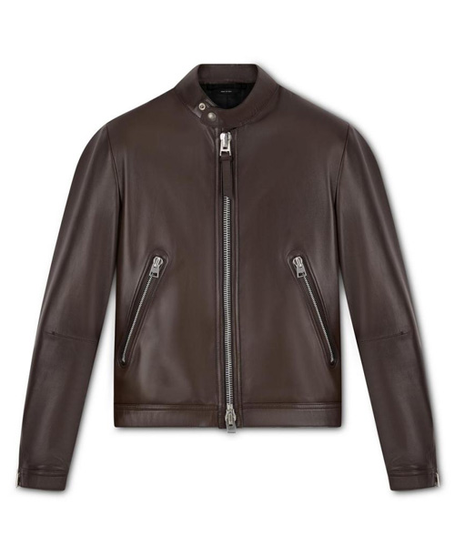 JK-23220<br><b>TOM FORD</b><br>나파 가죽 블루종 자켓</b><br>[매장가-1000만원대]