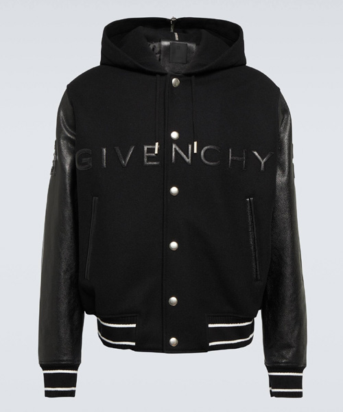 JK-23393<br><b>GIVENCHY</b><br>로고 가죽 바시티 자켓</b><br>[매장가-500만원대]