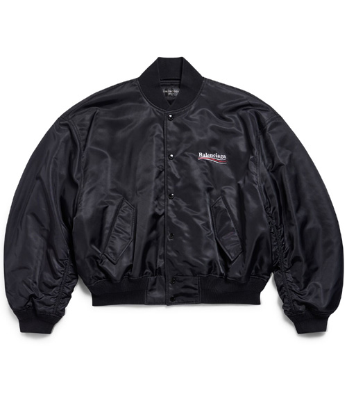 JK-23369<br><b>BALENCIAGA</b><br>폴리티컬 캠페인 바시티 재킷</b><br>[매장가-400만원대]