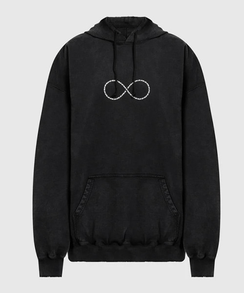 T-30237<br><b>VETEMENTS</b><br>빈티지 이펙트 코튼 후디</b><br>[매장가-100만원대]