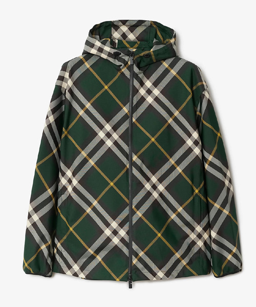JK-23363<br><b>BURBERRY</b><br>체크 패턴 윈드브레이커 재킷</b><br>[매장가-290만원대]