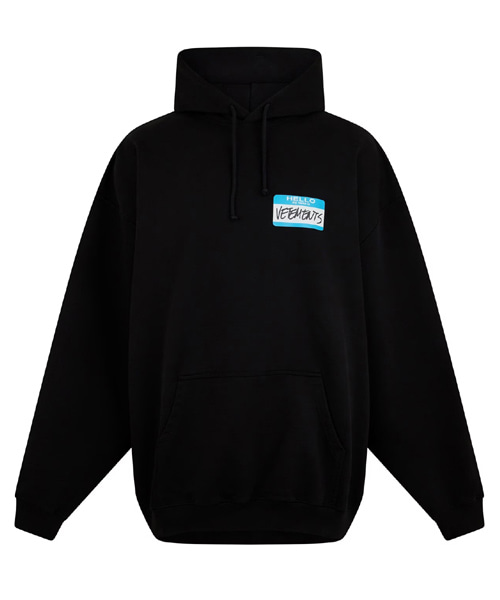 T-30236<br><b>VETEMENTS</b><br>네임 코튼 후디</b><br>[매장가-100만원대]