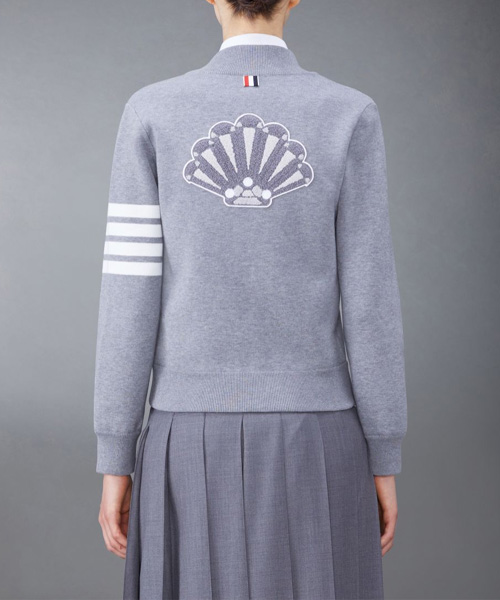 JK-23248<br><b>THOM BROWNE</b><br>코튼 4-바 젬 아이콘 울 재킷</b><br>[매장가-200만원대]