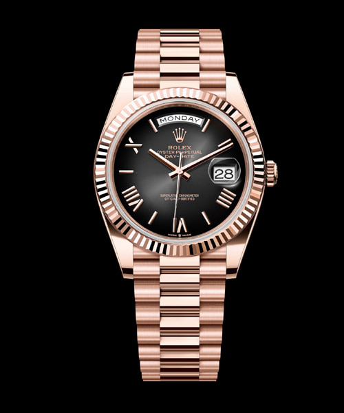 A-41516<br><b>ROLEX</b><br>데이 데이트 오이스터 40mm</b><br>[매장가-6000만원대]