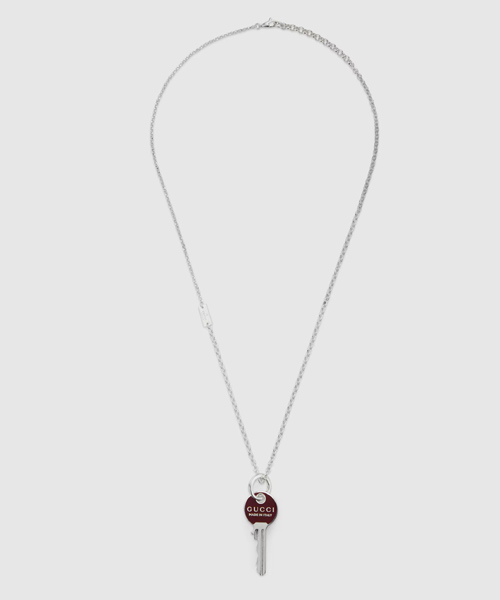 A-41230<br><b>GUCCI</b><br>펜던트 트레이드 마크 체인 목걸이</b><br>[매장가-70만원대]