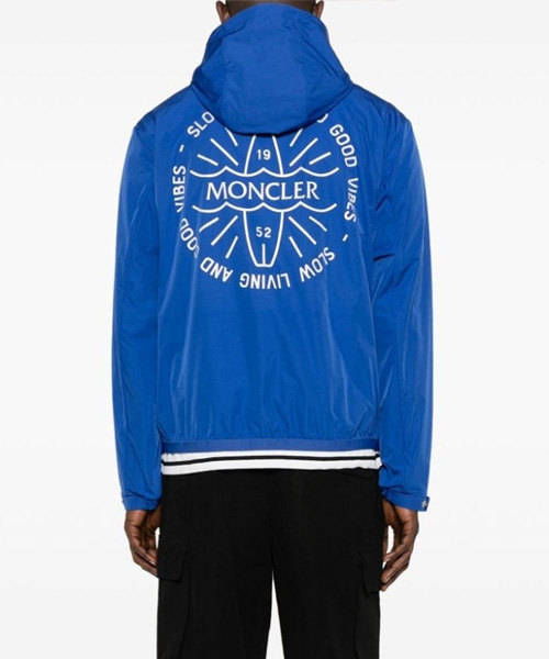 JK-23185<br><b>MONCLER</b><br>로고 프린트 쉘 자켓</b><br>[매장가-170만원대]