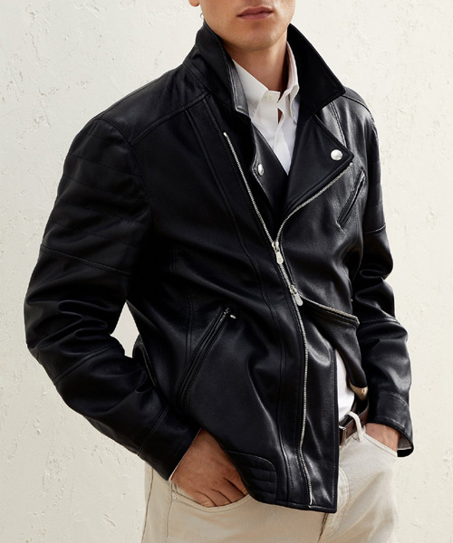 JK-23221<br><b>BRUNELLO CUCINELLI</b><br>나파 가죽 바이커 자켓</b><br>[매장가-1000만원대]