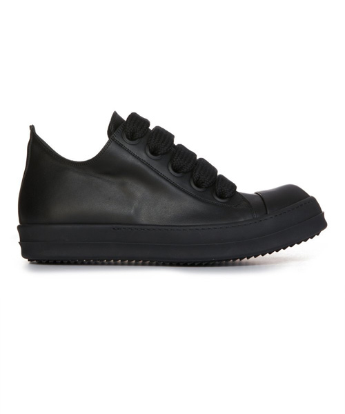 A-41484<br><b>RICK OWENS</b><br>가죽 로우탑 스니커즈</b><br>[매장가-180만원대]