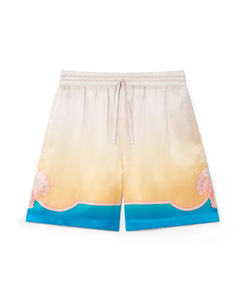 P-15898<br><b>CASABLANCA</b><br>L`ARC COLORE SILK SHORTS</b><br>[매장가-100만원대]