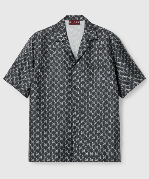 S-5325<br><b>GUCCI</b><br>GG 섀도우 실크 셔츠</b><br>[매장가-230만원대]