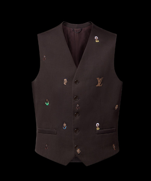 JK-23175<br><b>LOUIS VUITTON</b><br>엠브로이더드 클래식 웨이스트코트</b><br>[매장가-270만원대]