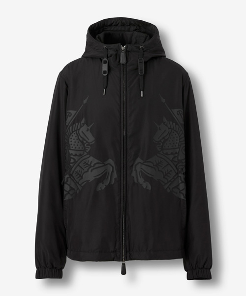 JK-23230<br><b>BURBERRY</b><br>이퀘스트리안 프린트 후드 자켓</b><br>[매장가-260만원대]