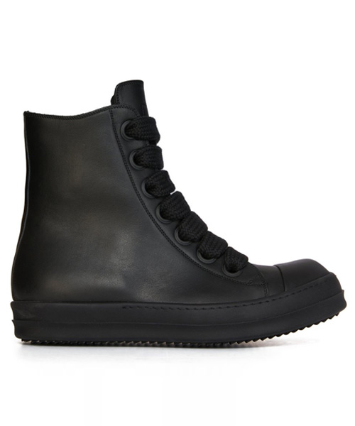 A-41485<br><b>RICK OWENS</b><br>가죽 하이탑 스니커즈</b><br>[매장가-180만원대]