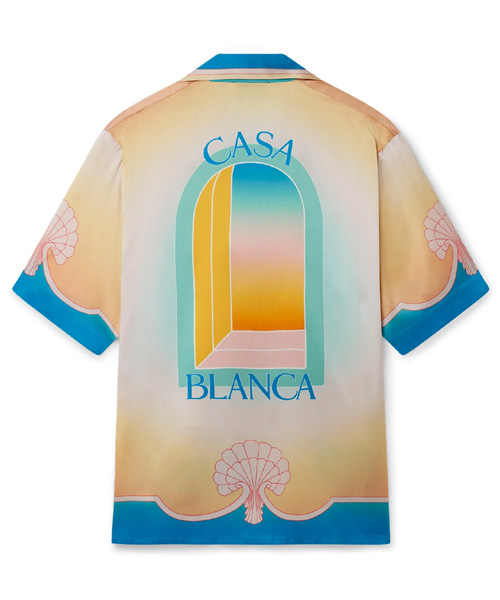 S-5327<br><b>CASABLANCA</b><br>L`ARC COLORE SILK SHIRT</b><br>[매장가-130만원대]