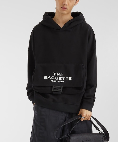 T-30266<br><b>FENDI</b><br>엠브로이더드 빅 포켓 코튼 후디</b><br>[매장가-150만원대]