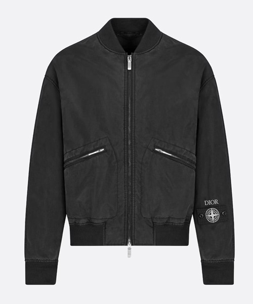 JK-23338<br><b>DIOR x STONE ISLAND</b><br>엠브로이더드 패치 봄버 재킷</b><br>[매장가-640만원대]