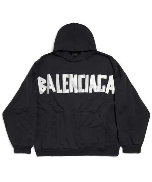 T-30358<br><b>BALENCIAGA</b><br>뉴 테이프 타입 오버사이즈 후디</b><br>[매장가-180만원대]