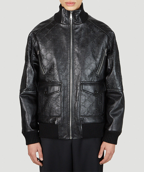 JK-23222<br><b>GUCCI</b><br>GG 엠보싱 봄버 재킷</b><br>[매장가-800만원대]