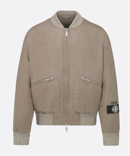 JK-23339<br><b>DIOR x STONE ISLAND</b><br>엠브로이더드 패치 봄버 재킷</b><br>[매장가-640만원대]