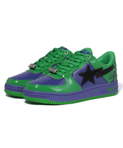 A-41206<br><b>BAPE x MARVEL</b><br>스타 로고 스니커즈</b><br>[매장가-100만원대]