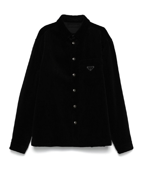 JK-23235<br><b>PRADA</b><br>에나멜 트라이앵글 로고 재킷</b><br>[매장가-300만원대]