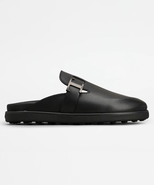 A-41341<br><b>TOD`S</b><br>T 타임리스 가죽 뮬</b><br>[매장가-100만원대]