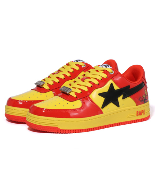A-41204<br><b>BAPE x MARVEL</b><br>스타 로고 스니커즈</b><br>[매장가-100만원대]