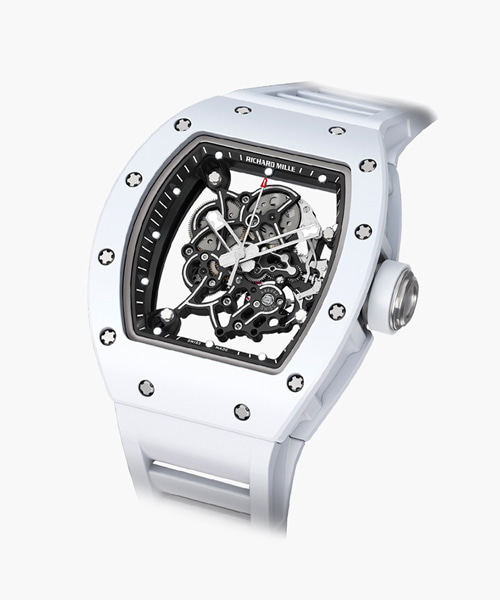 A-41534<br><b>RICHARD MILLE</b><br>RM 055 화이트</b><br>[매장가-5억원대]