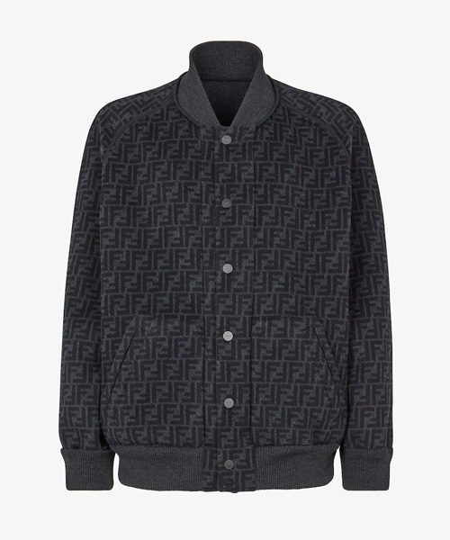 JK-23179<br><b>FENDI</b><br>그레이 울 보머 재킷</b><br>[매장가-470만원대]